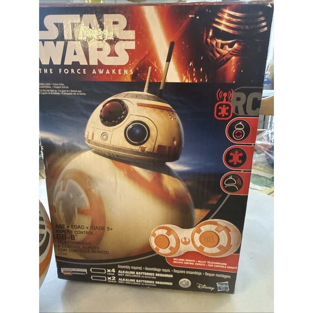 Star Wars Force Awakens Target Exclusive Remote Control BB-8 Robot Droid Sounds - Picture 11 of 12